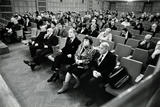 Лев Гумилёв на заседании Совета по истории мировой культуры при АН СССР