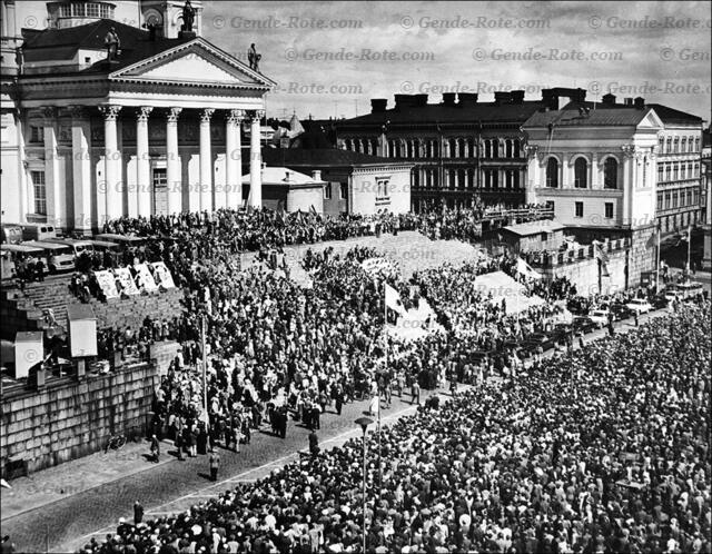 VIII Всемирный фестиваль молодёжи и студентов. Финляндия, Хельсинки